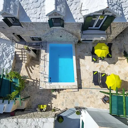 Authentic Stone Topola With Swimming Pool Baska Voda