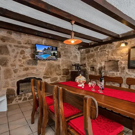 Authentic Stone Topola With Swimming Pool Villa *